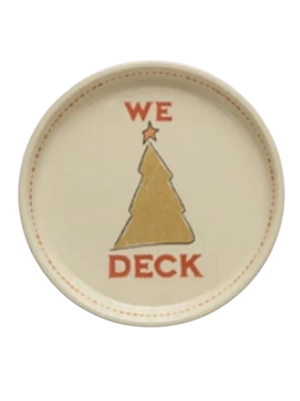 "We Deck" Appetizer Plate